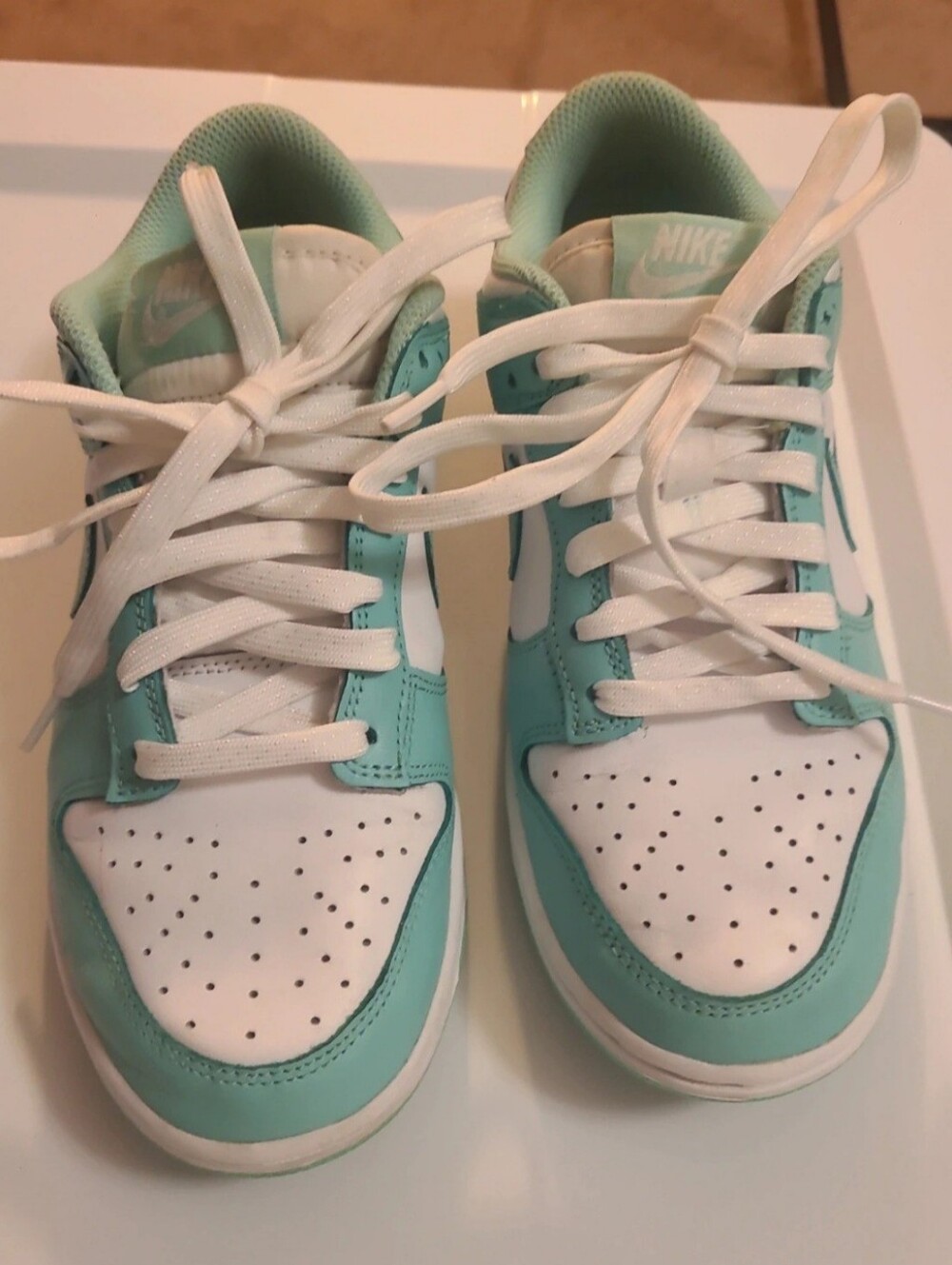Nike Dunk Low "Green Glow" Women's Size 6.5 (Style DD1503-105)